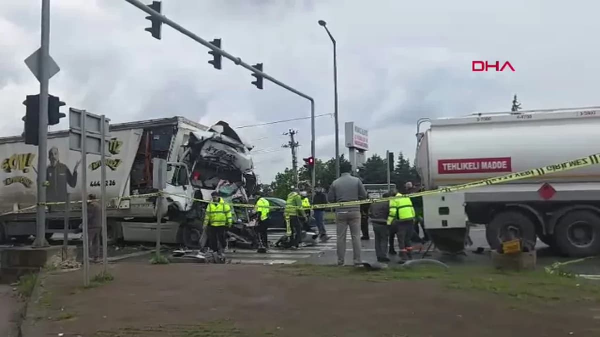 Bursa’da Kan Donduran Kaza: TIR Tankere Çarptı, 1 Kişi Hayatını Kaybetti