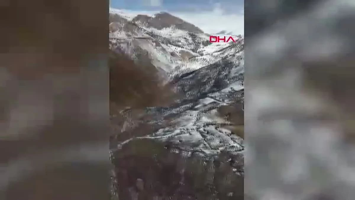 Kartal, Erzincan’da Dronu Kaptı