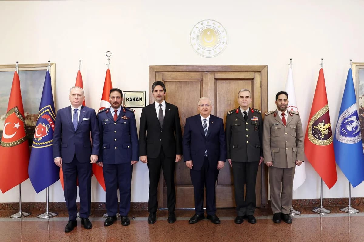 Bakan Güler, Katar Heyetini Kabul Etti