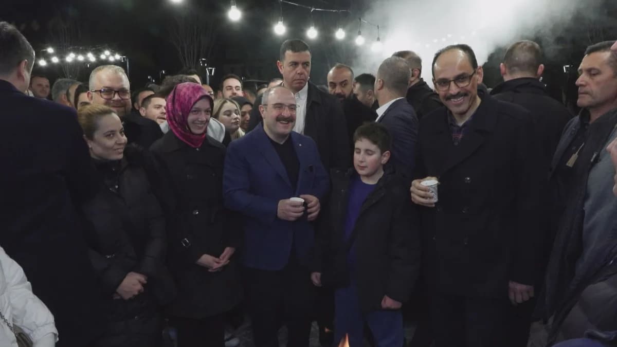 MİT Başkanı Kalın ve Varank, Ankara’da Sahur Programında Buluştu