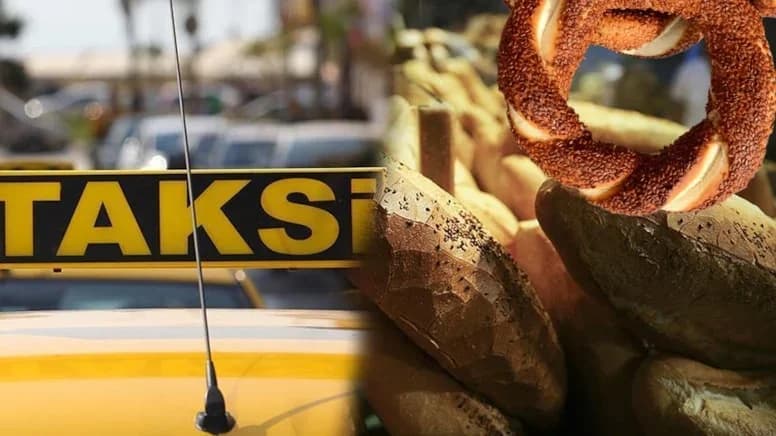 Ekmek ve taksi tarifeleri için yeni sistem