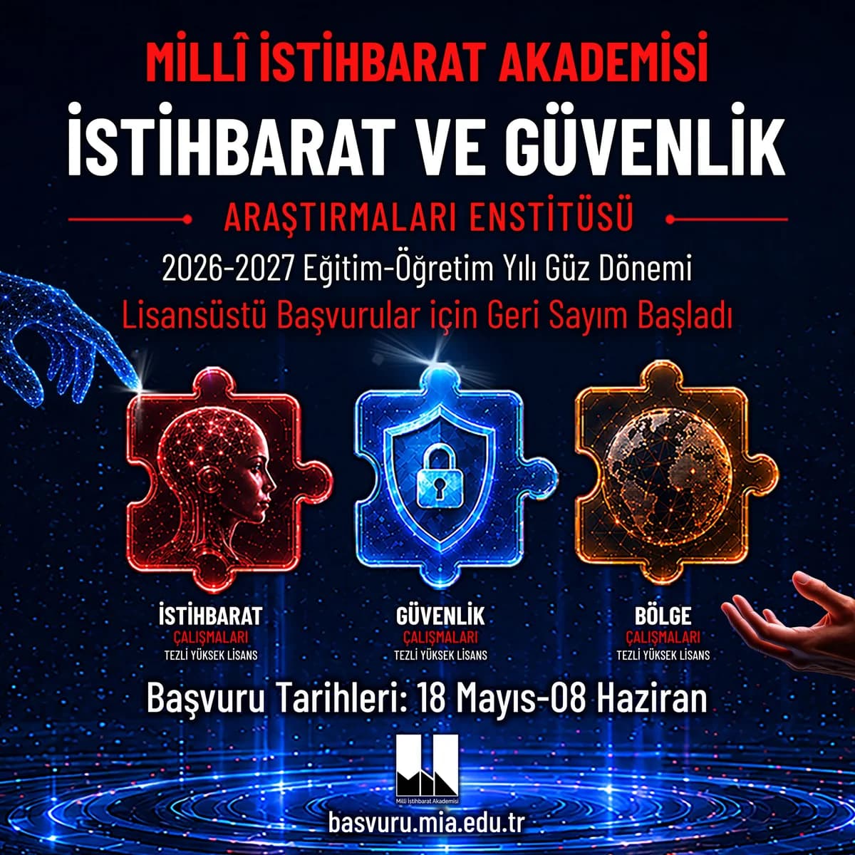 Milli İstihbarat Akademisi’nden Lisansüstü Eğitim Fırsatı: Başvurular Başlıyor!