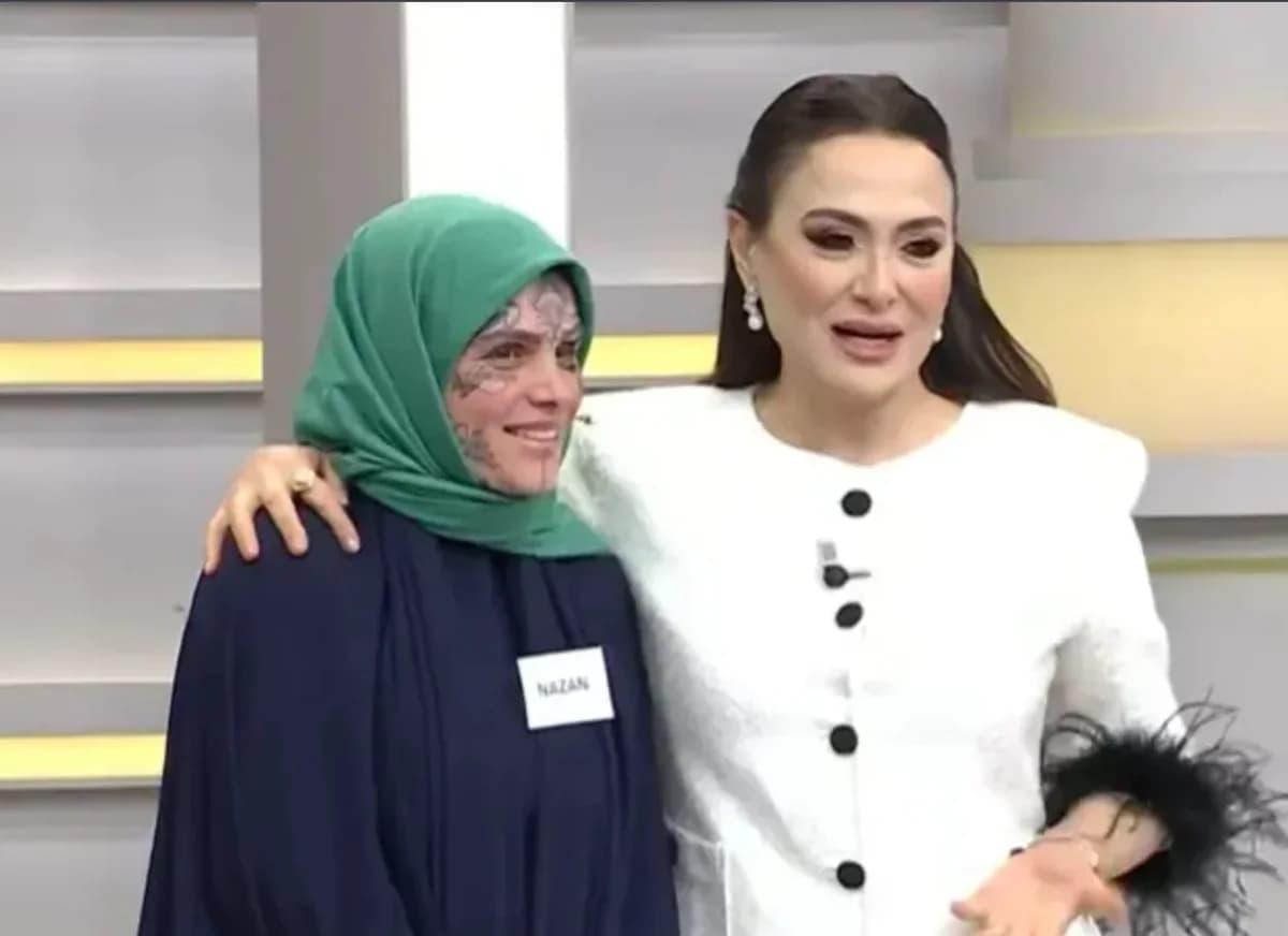 Türkiye ve dünya Nazan’ın yüzündeki dövmeleri ve dolandırıcılık iddiasını konuşuyor
