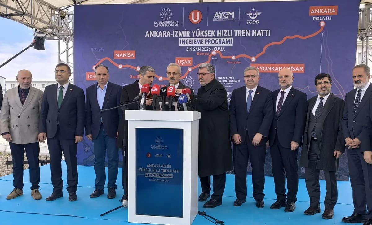 Ankara-İzmir Yüksek Hızlı Tren Hattı’nın İş Gelişmeleri ve Hedefleri