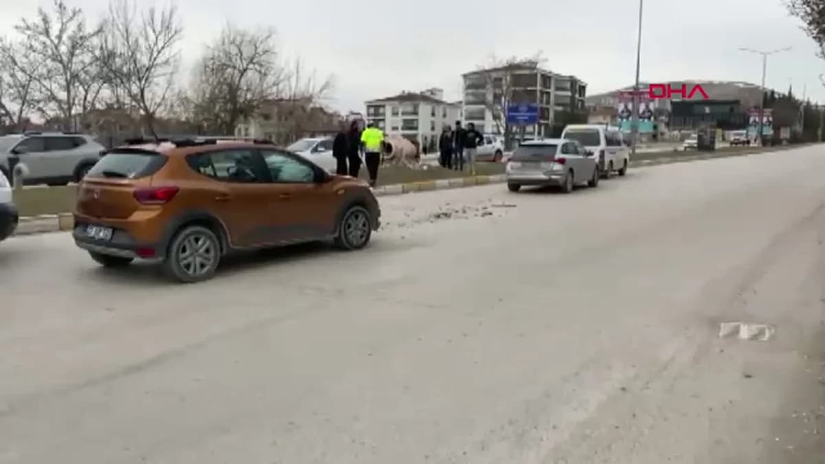 Elazığ’da meydana gelen trafik kazasında 1 kişi yaralandı