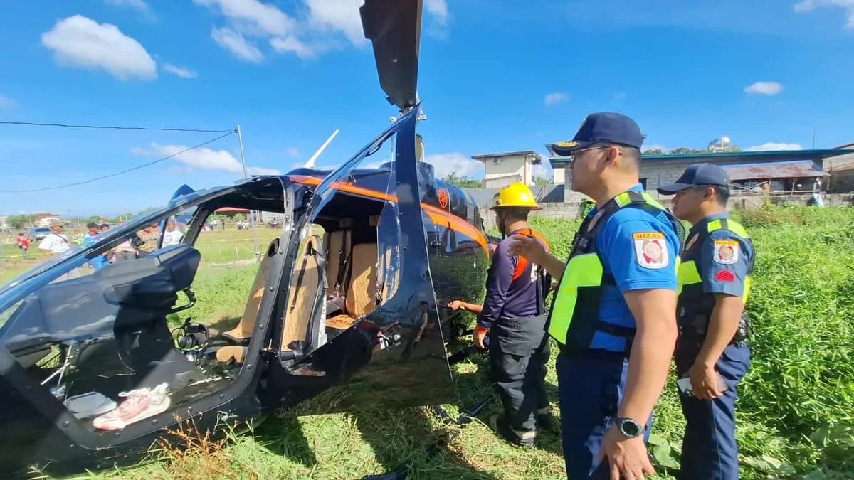 Filipinler’de Helikopter Faciası: 2 Ölü, 3 Yaralı