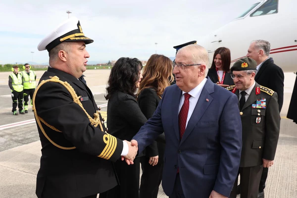 Milli Savunma Bakanı Yaşar Güler İtalya’da Resmi Ziyarette