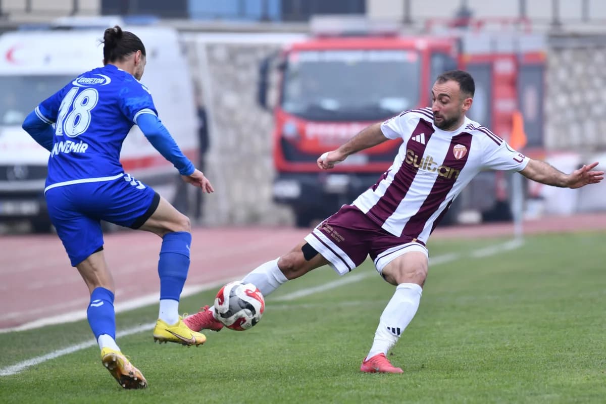 Sultan Su İnegölspor, Merkür Jet Erbaaspor’a 2-1 Yenildi