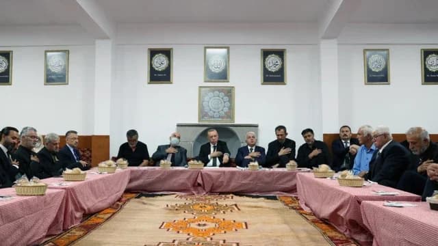 Erdoğan Külliyedeki programda cemevleri için yeni destek açıklaması geldi