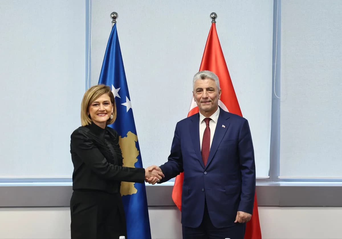 Türkiye ve Kosova’dan Ticarette Yeni Dönem: Bolat ve Kusari Lila Stratejik Adımları Masaya Yatırdı