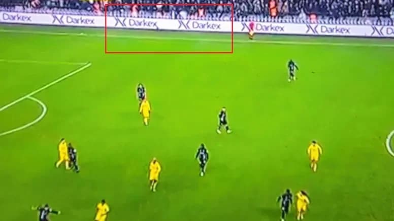 Savcılığın el koyduğu Şeref Yazıcı’nın şirket reklamı Fenerbahçe maçında yayımlandı