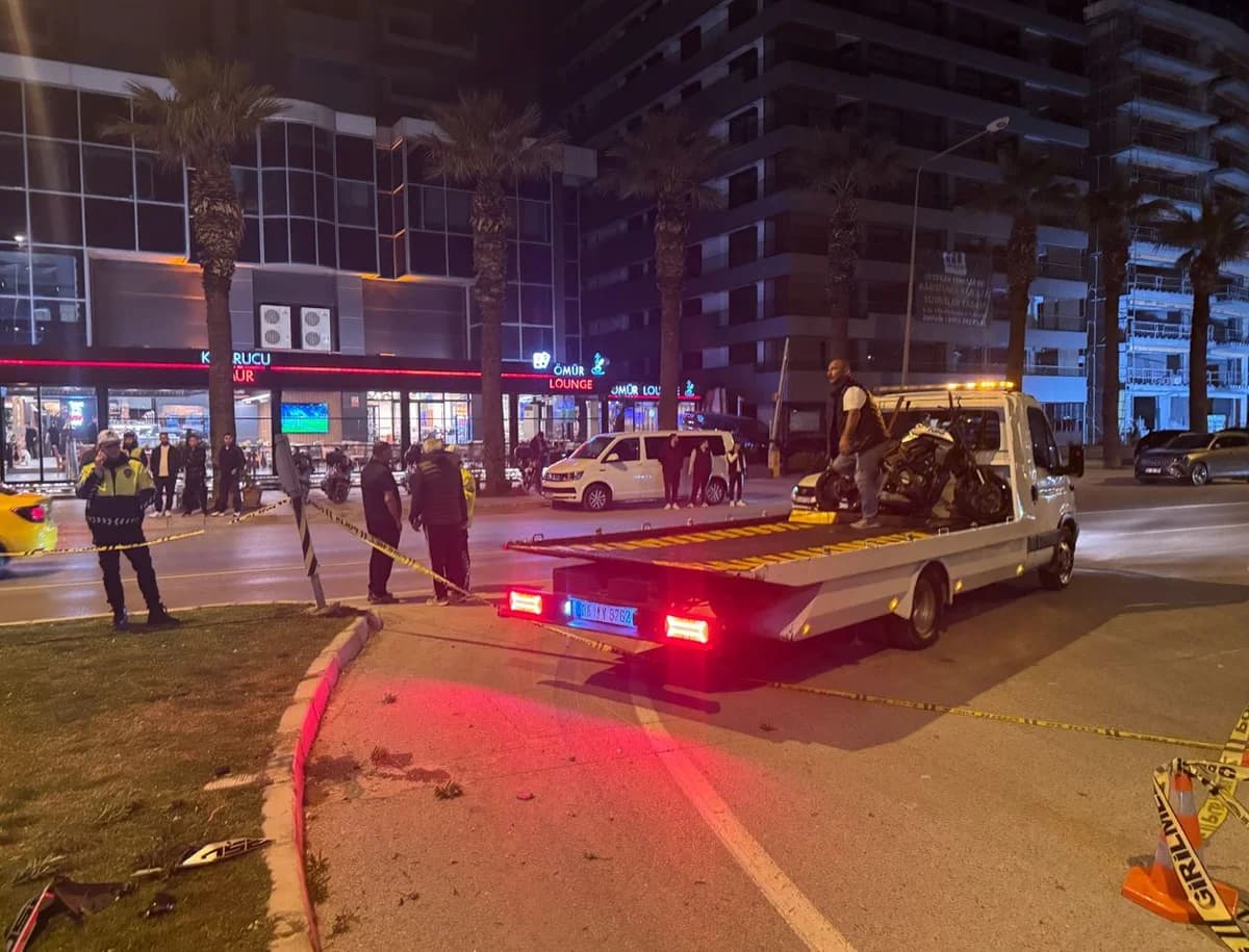 İzmir’de Feci Kaza: Motosiklet Sürücüsü Hayatını Kaybetti