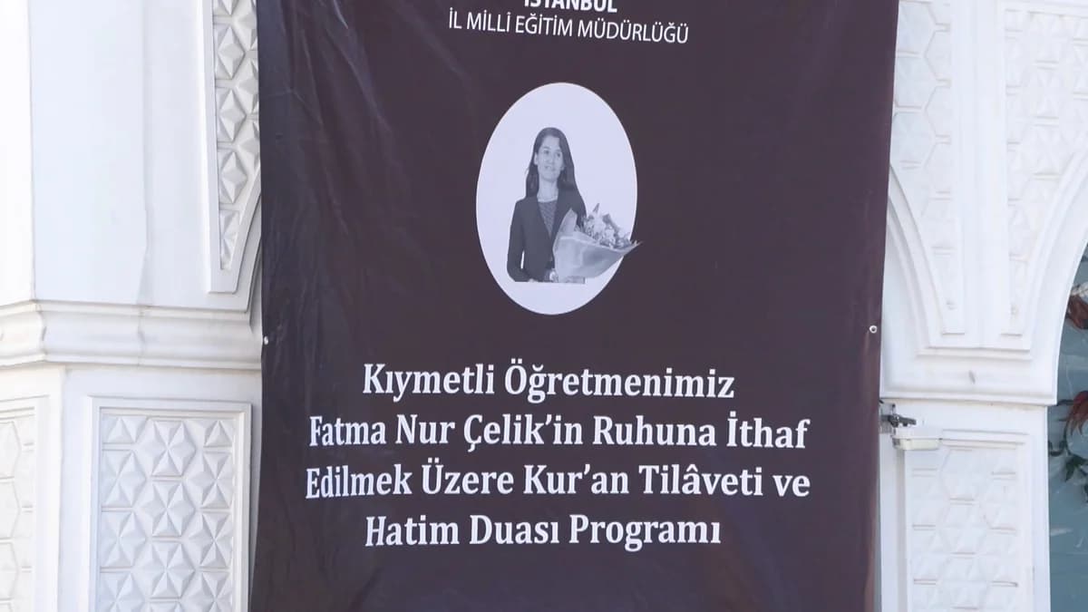 Fatma Nur Çelik İçin Anma ve Hatim Töreni Düzenlendi