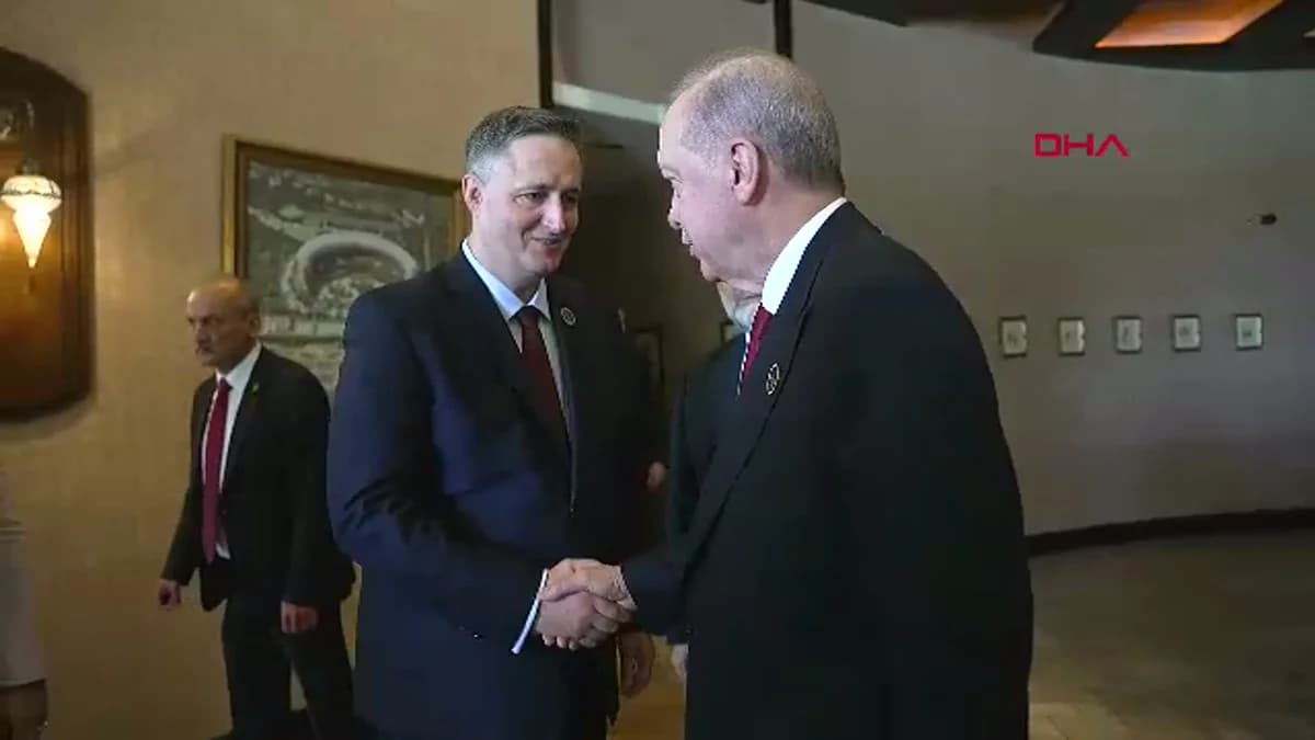 Cumhurbaşkanı Erdoğan, Bosna Hersek Devlet Başkanlığı Konseyi üyeleriyle Antalya’da buluştu