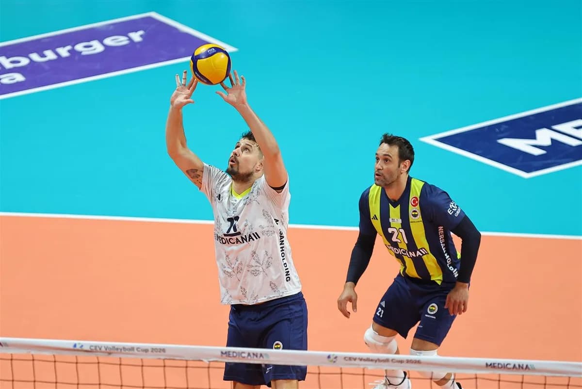 Fenerbahçe Medicana CEV Kupası’na Veda Etti