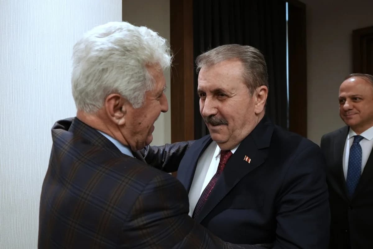 Mustafa Destici’den Üsküp’te Kardeşlik Teması