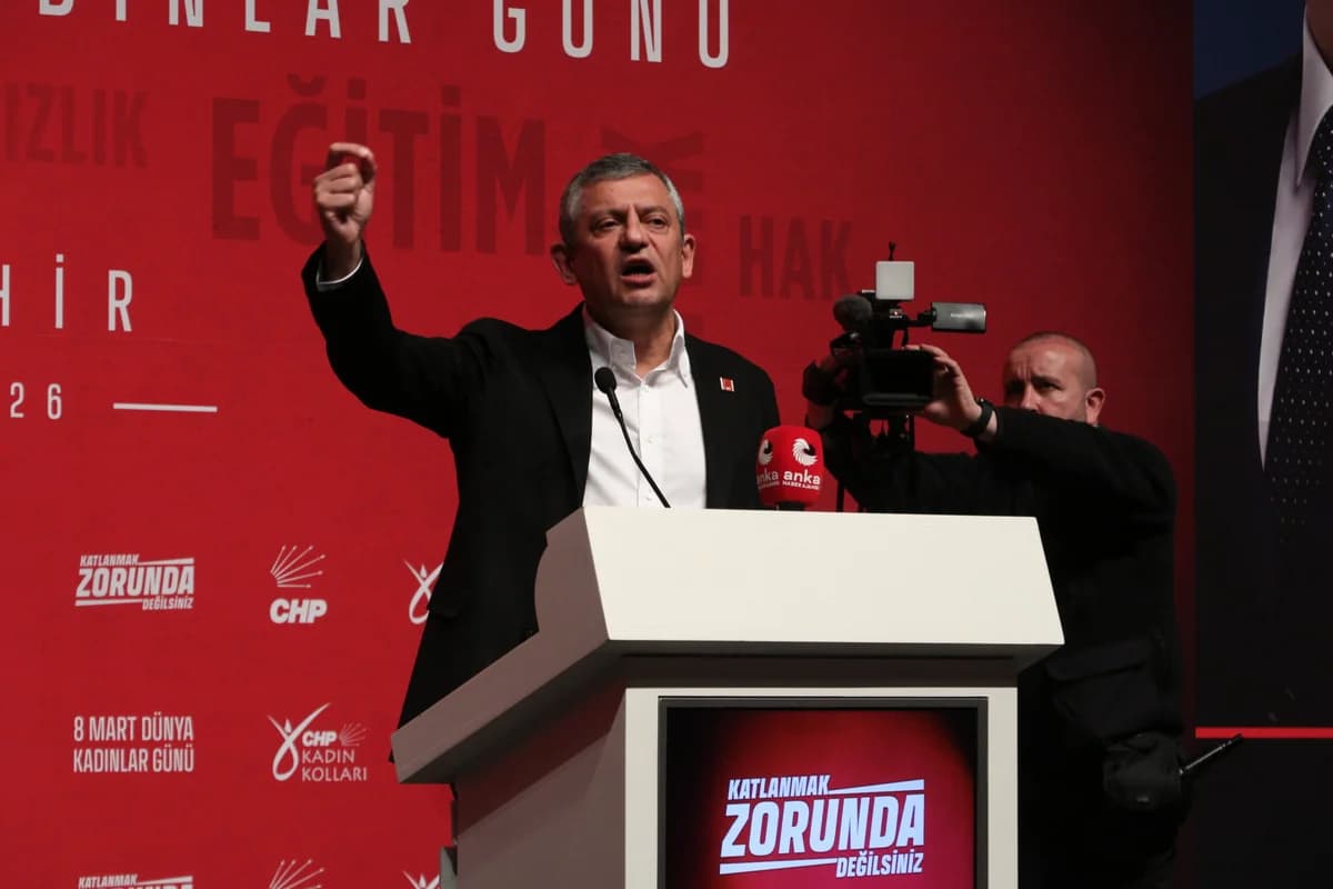 Özgür Özel’den Kadınlar Günü’nde Güçlü Mesajlar