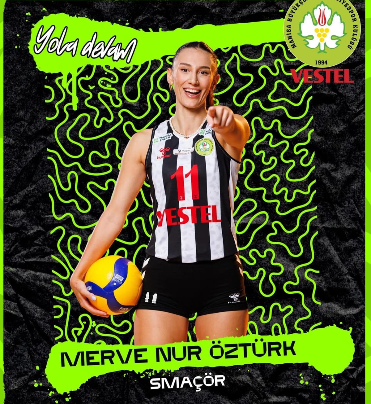 Manisa Belediyespor’dan Yerinde Hamle: Smaçör Merve Nur Öztürk ile Devam Kararı