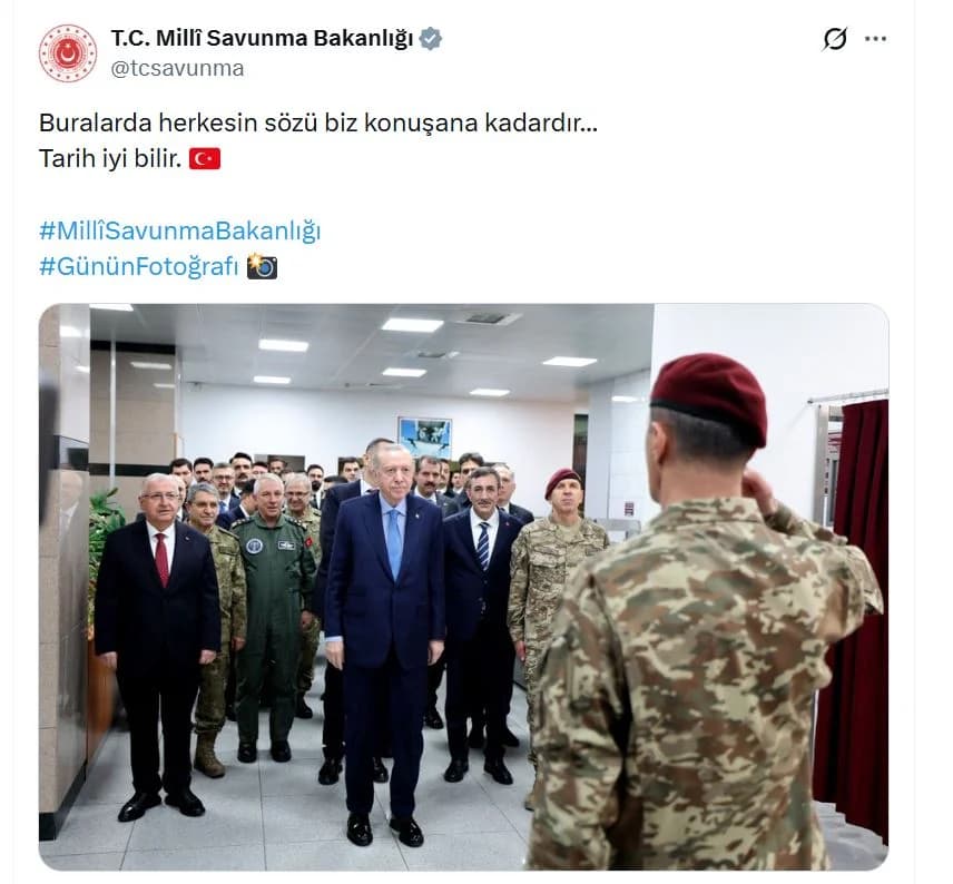 Milli Savunma Bakanlığı’ndan Çarpıcı Açıklama