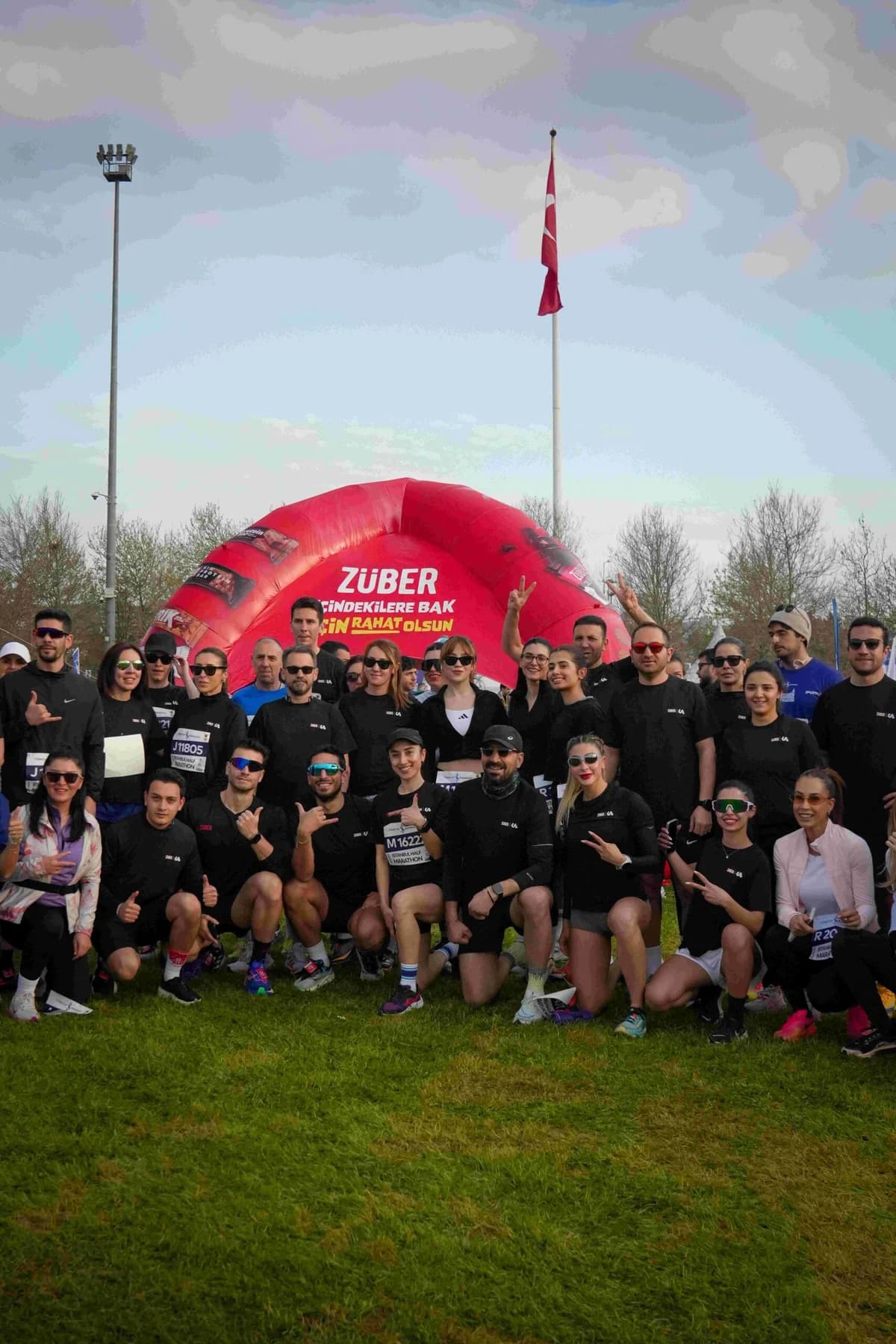 Züber, İstanbul Yarı Maratonu’nda TEV Yararı İçin Koştu
