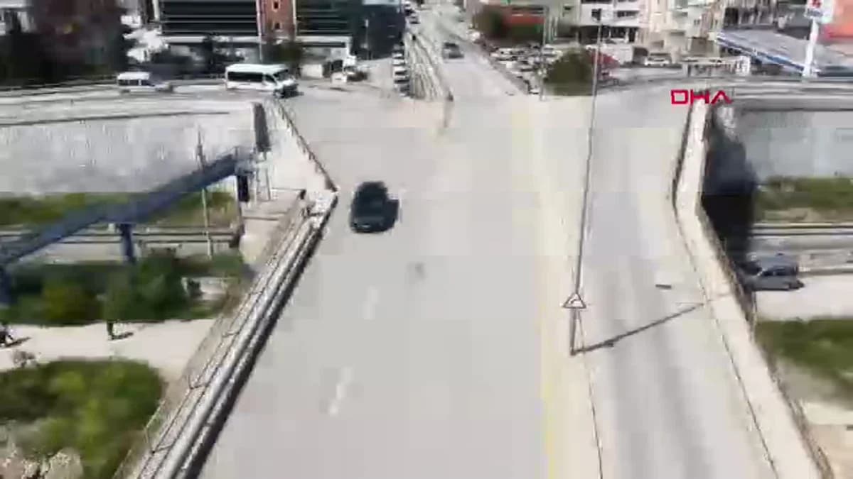 Ehliyetsiz Sürücü Ters Yönden Kaçarken Yakalandı: 82 Bin Lira Ceza