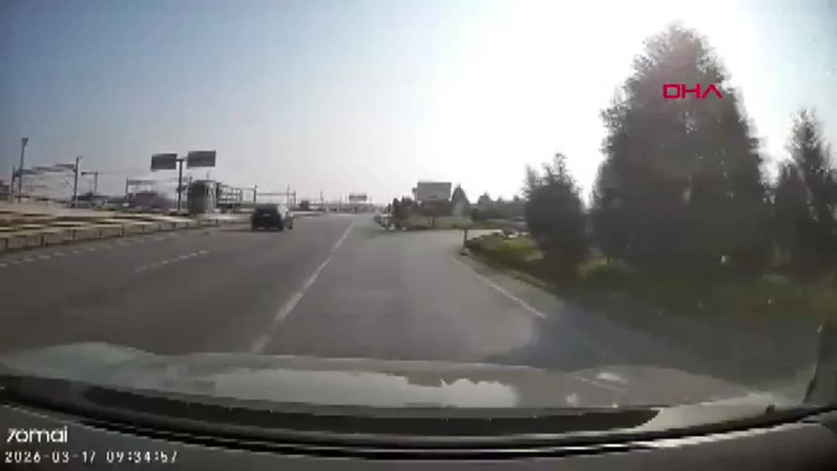Manisa’da Ters Yönde İlerleyen Otomobile Ceza Kesildi