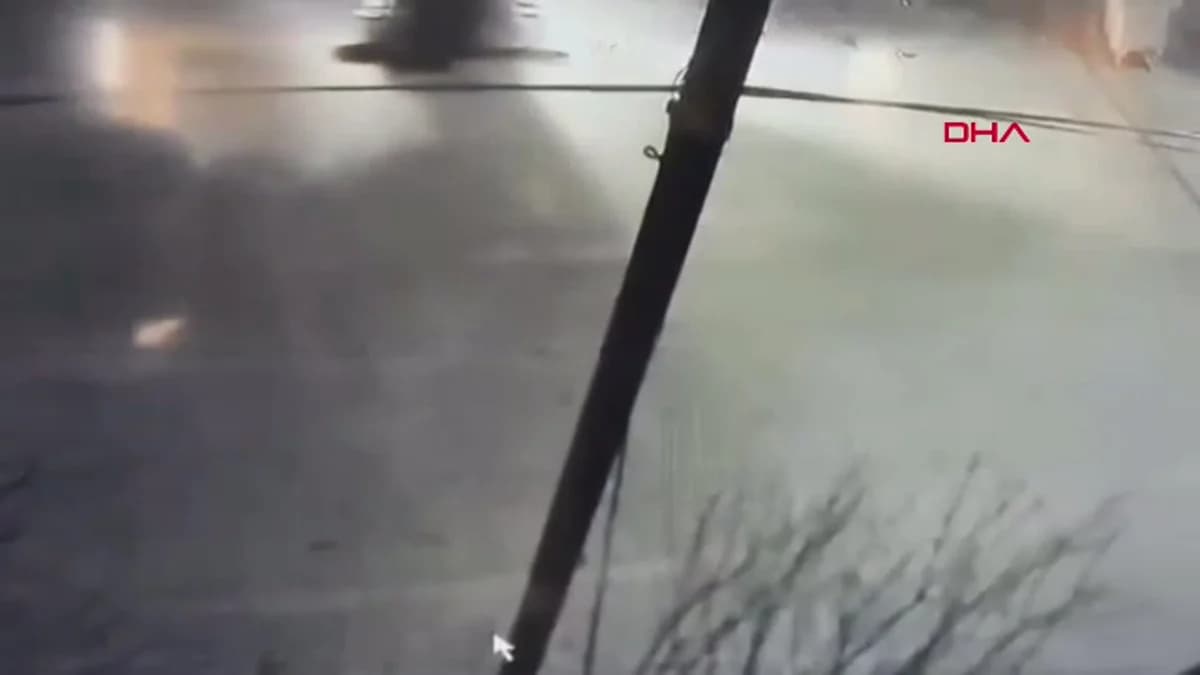 Hatay’da bir evin kurşunlanma anı güvenlik kamerasında