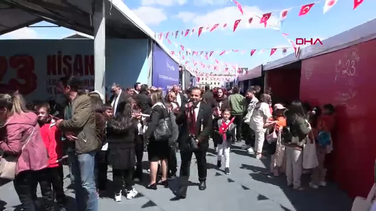 Ankara’da 23 Nisan Coşkusu: Çocuk Şenliği TBMM’de Gerçekleşti