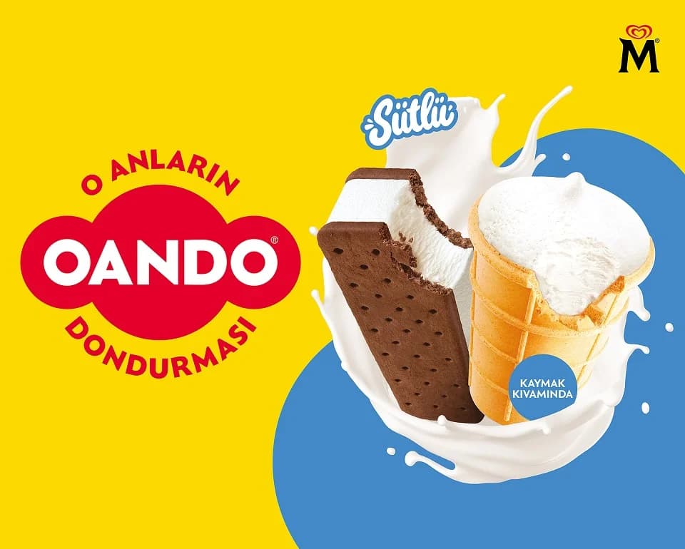 Magnum Dondurma’nın Yeni Markası OANDO ile Tanışın!