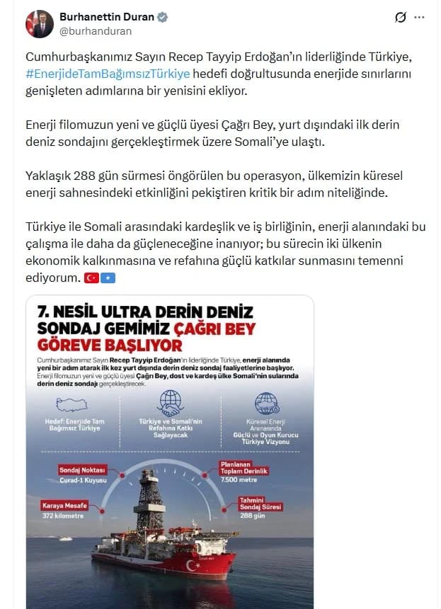 İletişim Başkanı Burhanettin Duran’dan ‘Çağrı Bey’ ile ilgili önemli açıklama