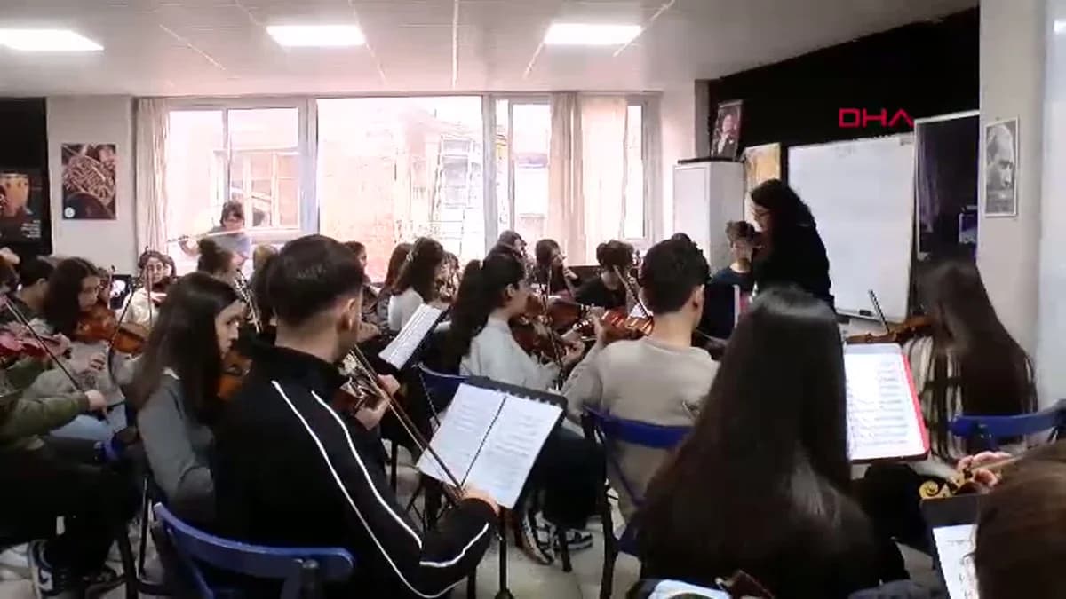 11. Yılında Barış Çocuk Orkestrası’nın 11. Konsere Hazırlığı