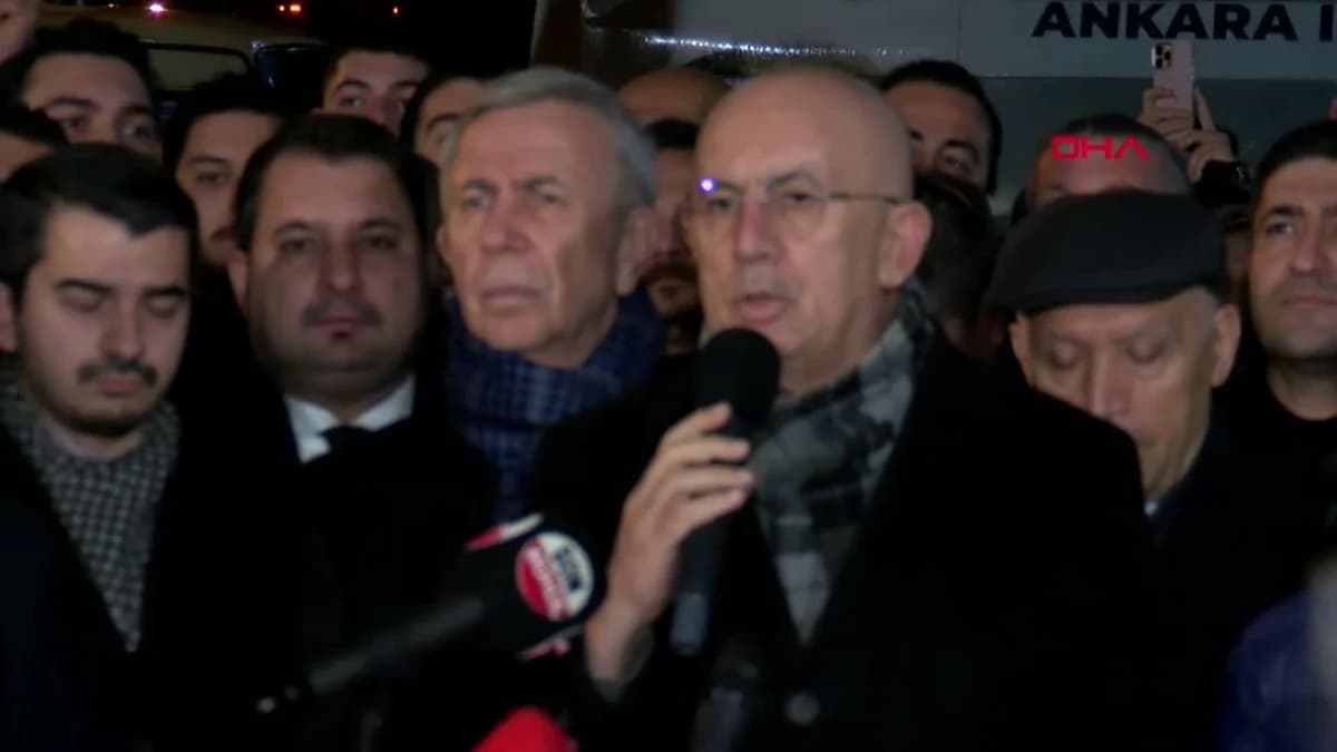 CHP Ankara İl Başkanı Ümit Erkol Gözaltına Alındı
