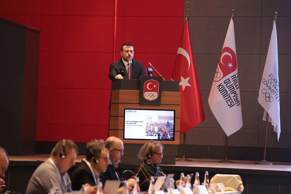 İstanbul, 2027 Avrupa Oyunları için Organizasyon Komitesi Toplantısına Ev Sahipliği Yaptı