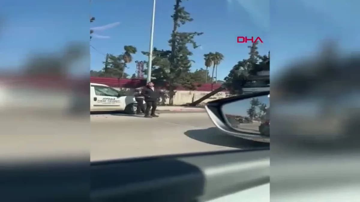 Adana’da Şiddetli Rüzgar Ağaçları Devrildi