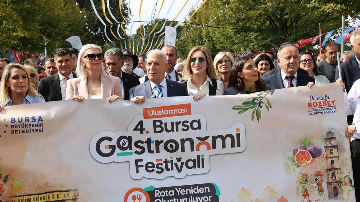 Uluslararası 4. Bursa Gastronomi Festivali Kapılarını Lezzet Tutkunlarına Açtı