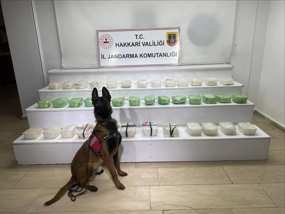 Yüksekova’da Uyuşturucu Operasyonu: 59 Kilo Uyuşturucu ve 3 Gözaltı