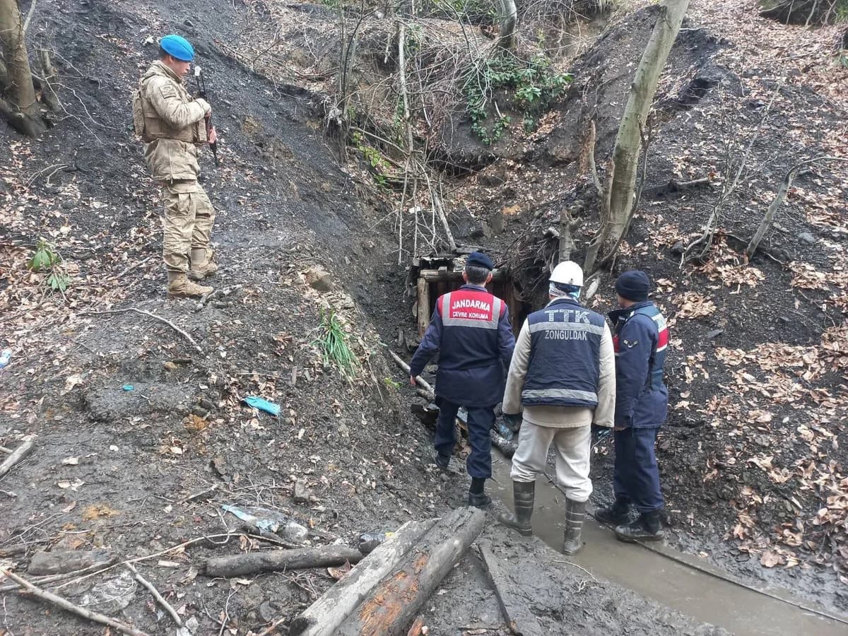 Zonguldak’ta Kaçak Maden Ocakları İmha Edildi