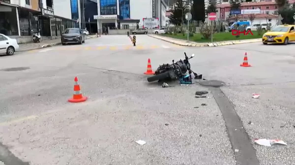 Tokat’ta Motosiklet ve Otomobilin Çarpıştığı Kaza: 2 Yaralı