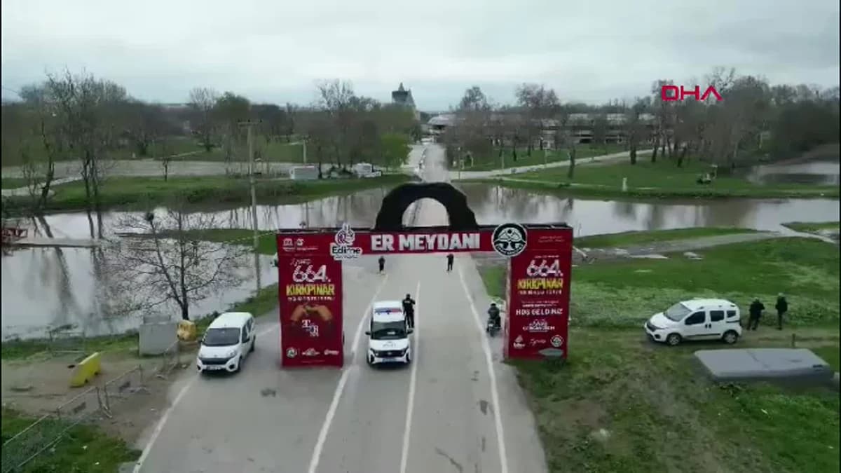 Edirne’de Tunca Nehri’nde Turuncu Alarm: Taşkın Riski Büyüyor