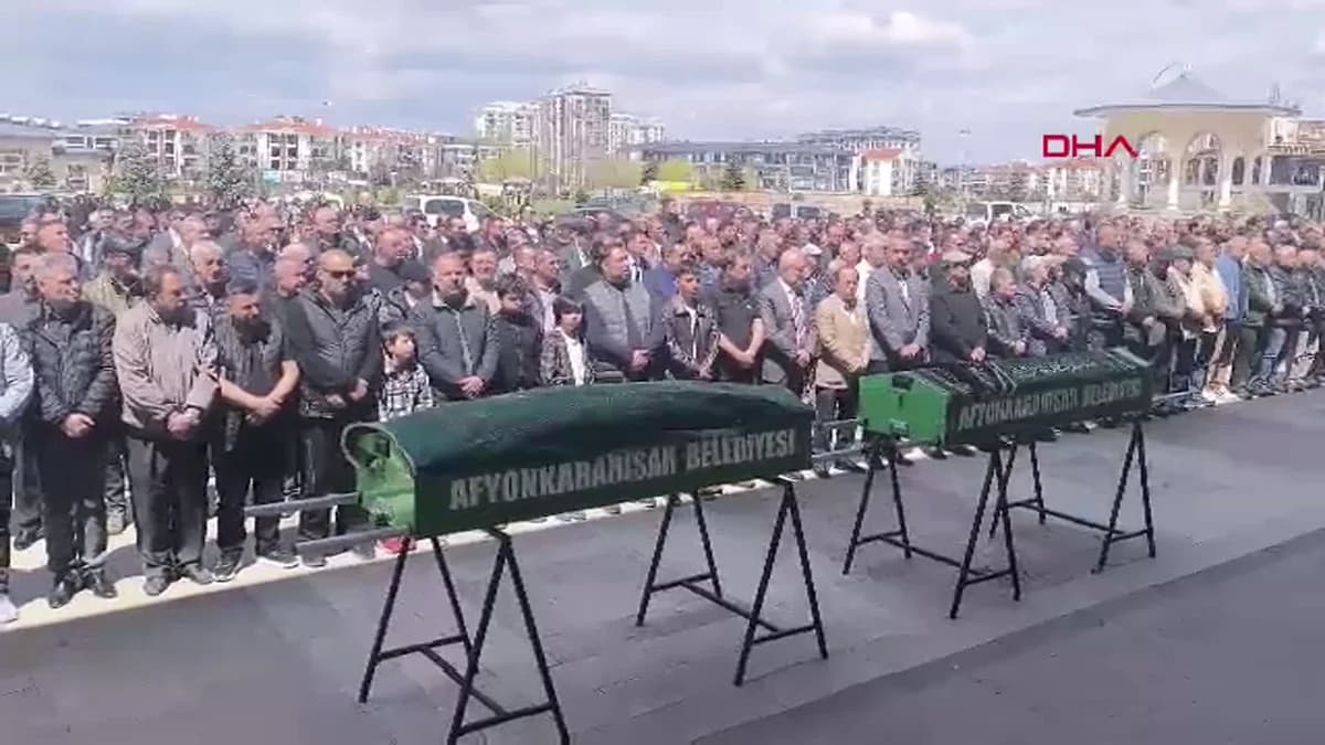 Afyonkarahisar’da Çifte Cinayet: Cemil ve Sevim Bodur Son Yolculuğuna Uğurlandı