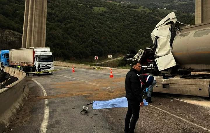 Gaziantep’te Tanker Kazası: 1 Ölü, 1 Yaralı