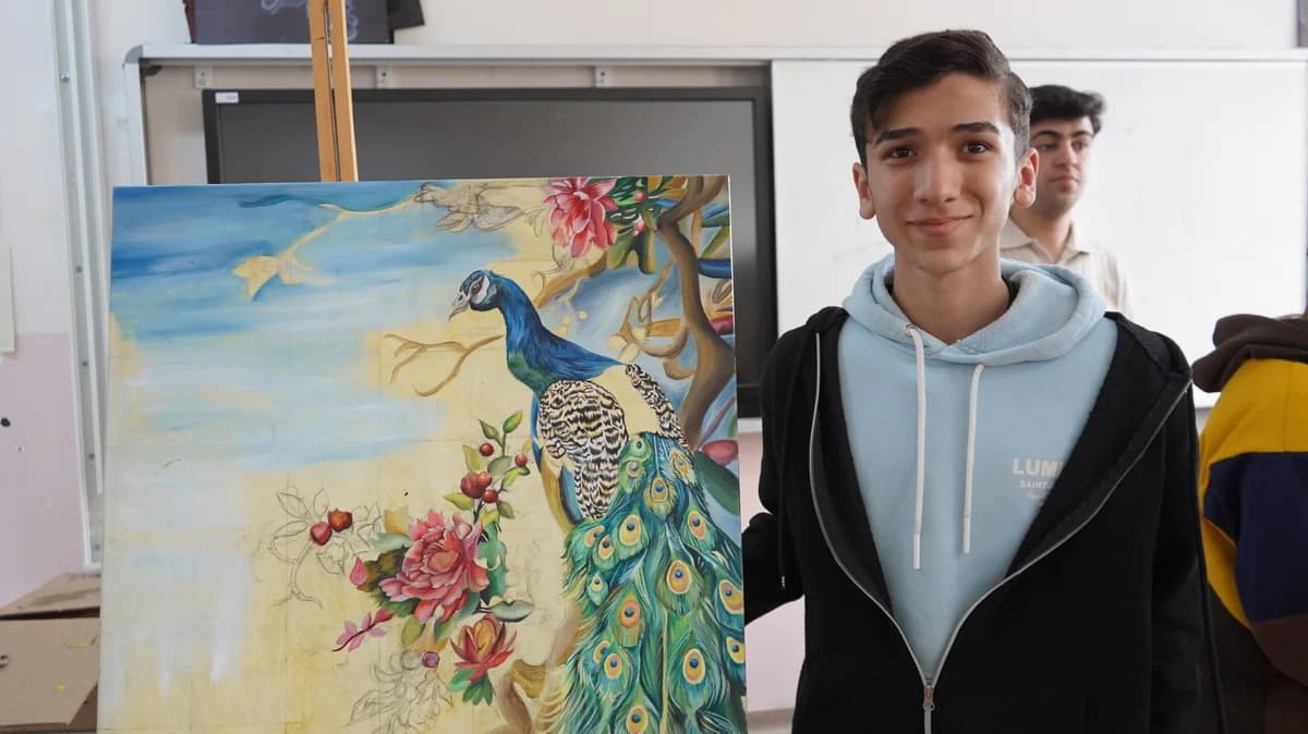 Şırnaklı Hüsam, ABD’nin Prestijli Sanat Okuluna Tam Bursla Kabul Edildi