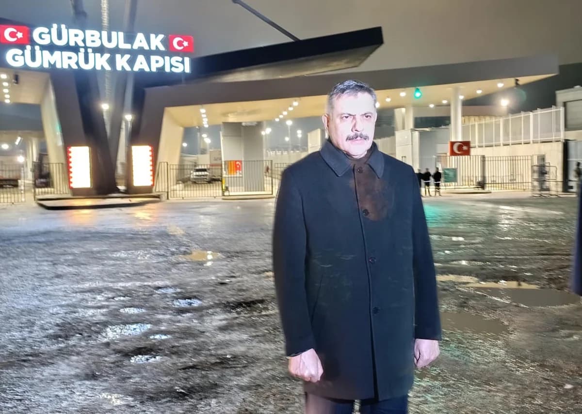 İçişleri Bakanı Mustafa Çiftçi, Gürbulak Sınır Kapısı’nda İncelemelerde Bulundu