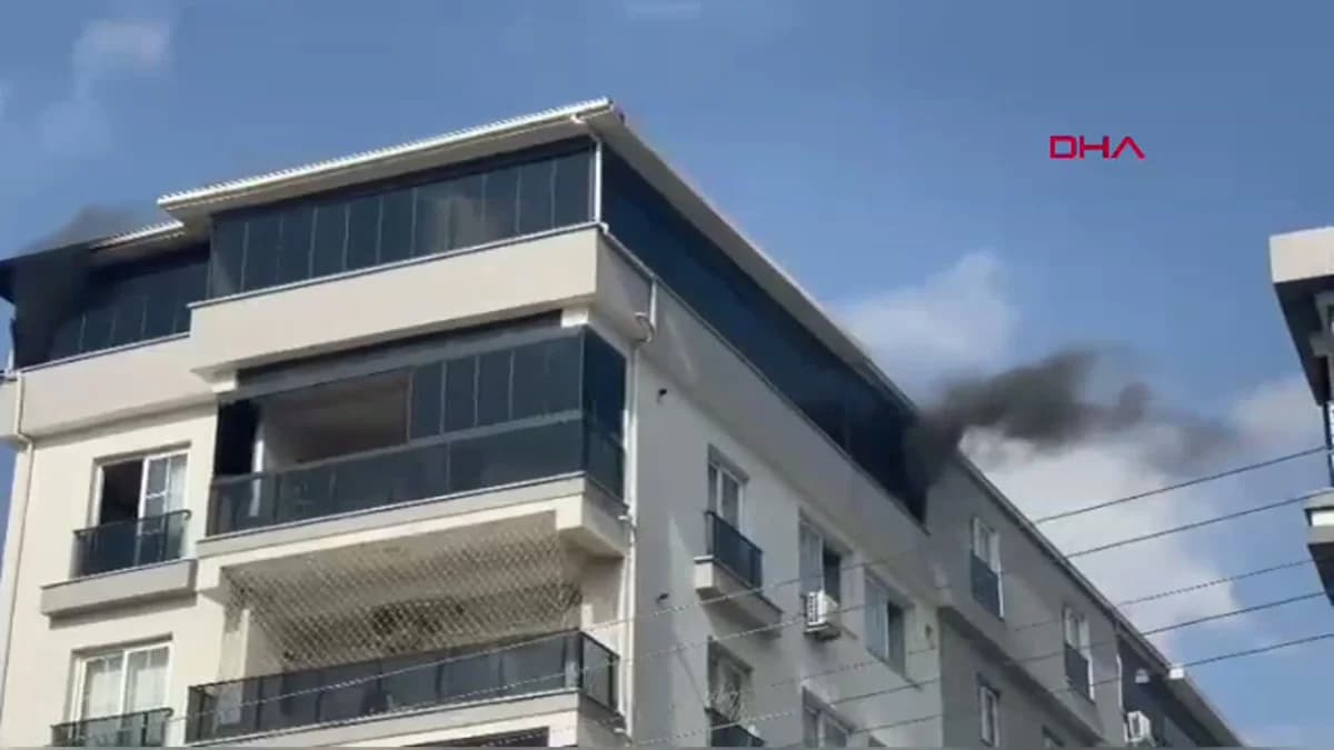 Osmaniye’de Yangın Paniği: 5 Katlı Apartmanda Büyük Yangın