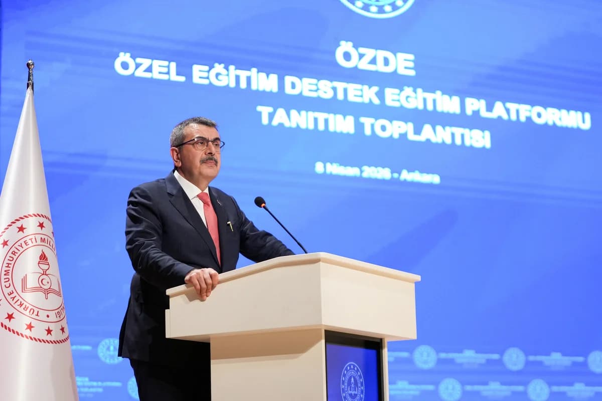 Milli Eğitim Bakanı Tekin, ÖZDE Platformunu Tanıttı