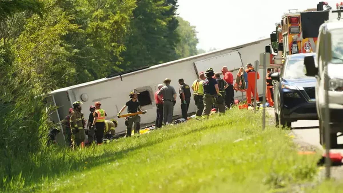 New York’ta Otobüs Kazası: Çok Sayıda Ölü ve Yaralı