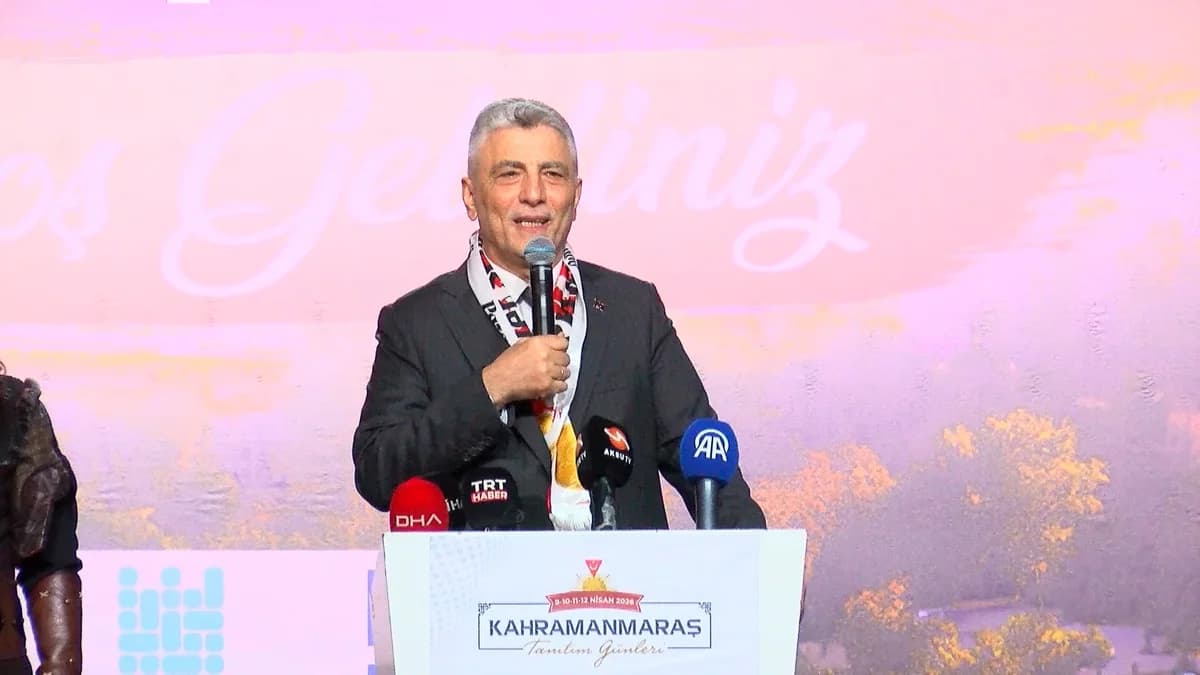 Bakan Bolat: Kahramanmaraş ve Diğer Şehirleri Kısa Sürede Yeniden İnşa Etti