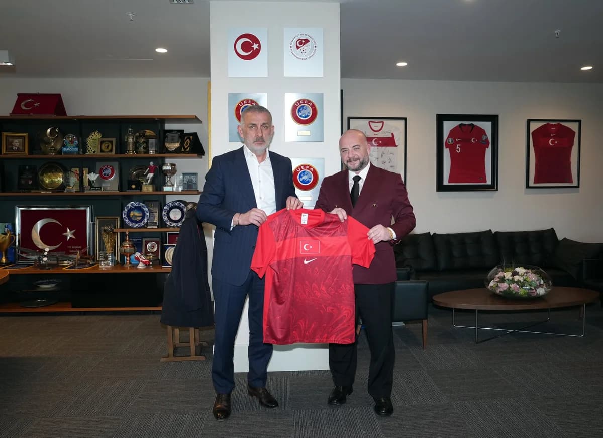 Kırkpınar Ağası Ufuk Özünlü’den TFF’ye Ziyaret