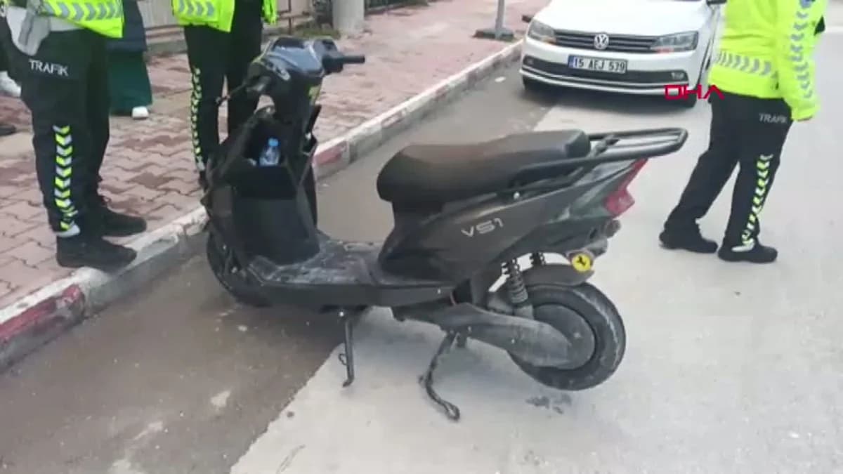 Burdur’da Motosiklet Kazası: Genç Sürücü Yaralandı