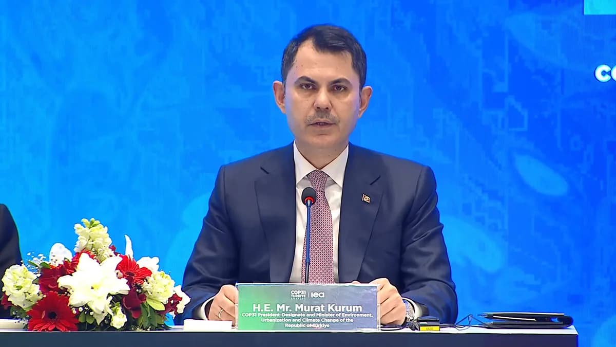 Bakan Kurum COP31 Sürecini Değerlendirdi